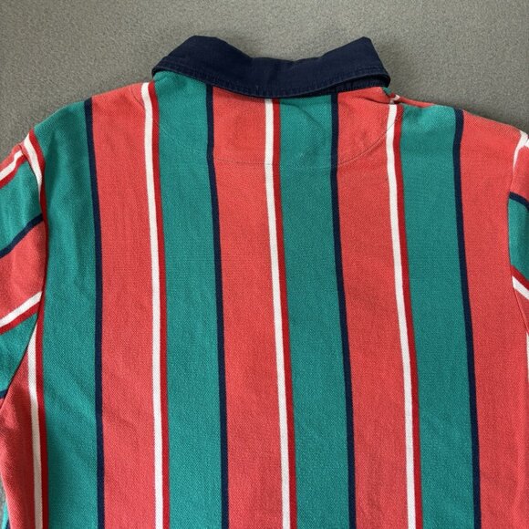 Diamond Supply Co Rugby Polo Shirt Embroidered Logo Mens M Skateboard Colourful - Picture 11 of 14